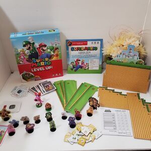 Super Mario Level Up Board Game